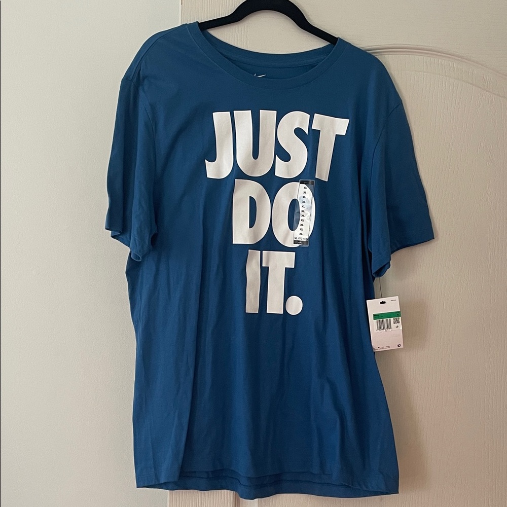 Nike Men's Blue Just Do It Tee